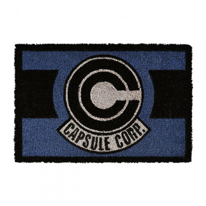 Dragon Ball Z - Capsule Corp. - Logo Fußmatte - Kokosfaser & PVC - 61x40cm - Pyramid