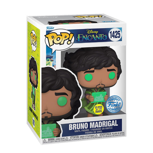 Disney: Encanto - Bruno Madrigal (with Prophecy) - Funko Pop! (N° 1425) Glow in the Dark - 10 cm