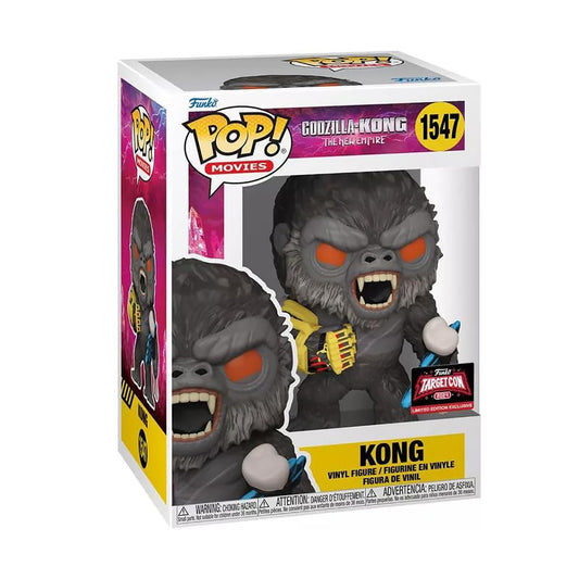Godzilla x Kong: The New Empire - Kong (mit B.E.A.S.T. Glove) - Funko Pop! Movies (Nr. 1547) - 10 cm - Funko