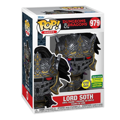 Dungeons & Dragons - Lord Soth (Glow in the Dark) - Funko Pop! Games Vinyl Figur (Nr. 979) - 2024 Summer Convention Limited Edition - 10 cm - Funko