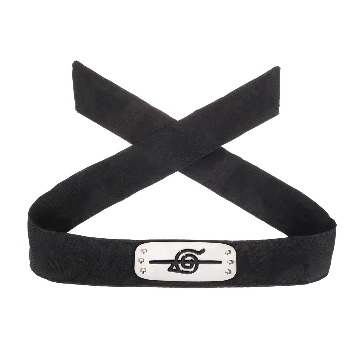 Naruto Shippuden - Akatsuki Ninja Stirnband - mit durchgestrichenem Wappen - Dorf wählbar
