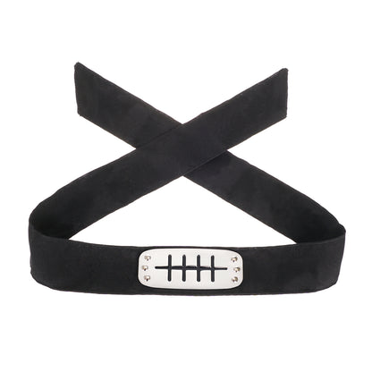 Naruto Shippuden - Akatsuki Ninja Stirnband - mit durchgestrichenem Wappen - Dorf wählbar