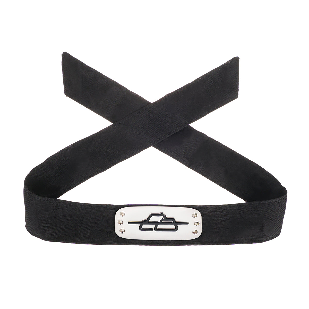 Naruto Shippuden - Akatsuki Ninja Stirnband - mit durchgestrichenem Wappen - Dorf wählbar