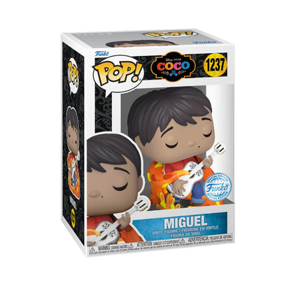 Coco - Miguel mit Gitarre - Funko Pop! Vinyl Figur N° 1237 (Glow in the Dark) - 10cm - Funko