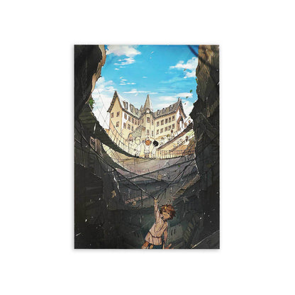 The Promised Neverland - Wandbild - Poster Hartschaumplatte - 30x42cm - Anime Mura