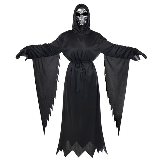 Grim Reaper - Costume with Skull Mask - Adults & Kids - CoolChange