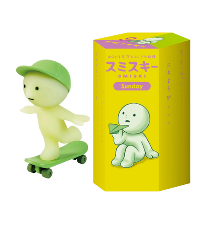Smiski leuchtende Figure, Glow in the dark, SundaySeries , Blind Box- (12)-(1)