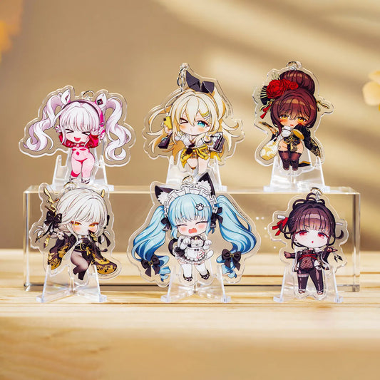 Nikke Goddess of Victory:  Nikke Chibi Character Trading Acrylic Schlüsselanhänger [6er BOX]