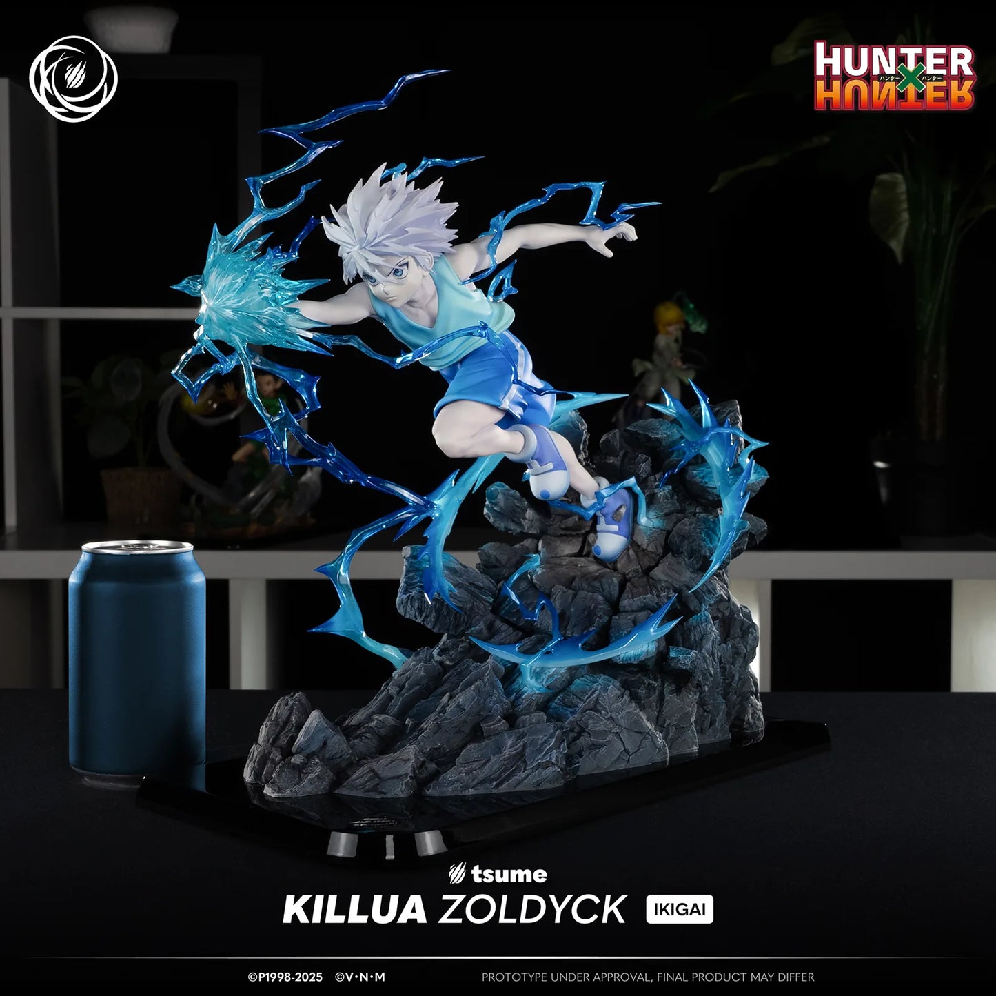Killua Zoldyck, Hunter x Hunter IKIGAI Sammelfigur, limitierte Edition, 18 x 36 x 34 cm - Tsume