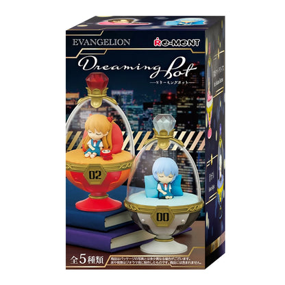 RE-MENT Evangelion Träumt Topf 5er Box(1)