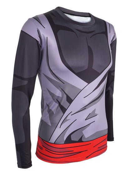 Goku Black Cosplay Langarmshirt für Dragon Ball Super Fans, Größen: S - L