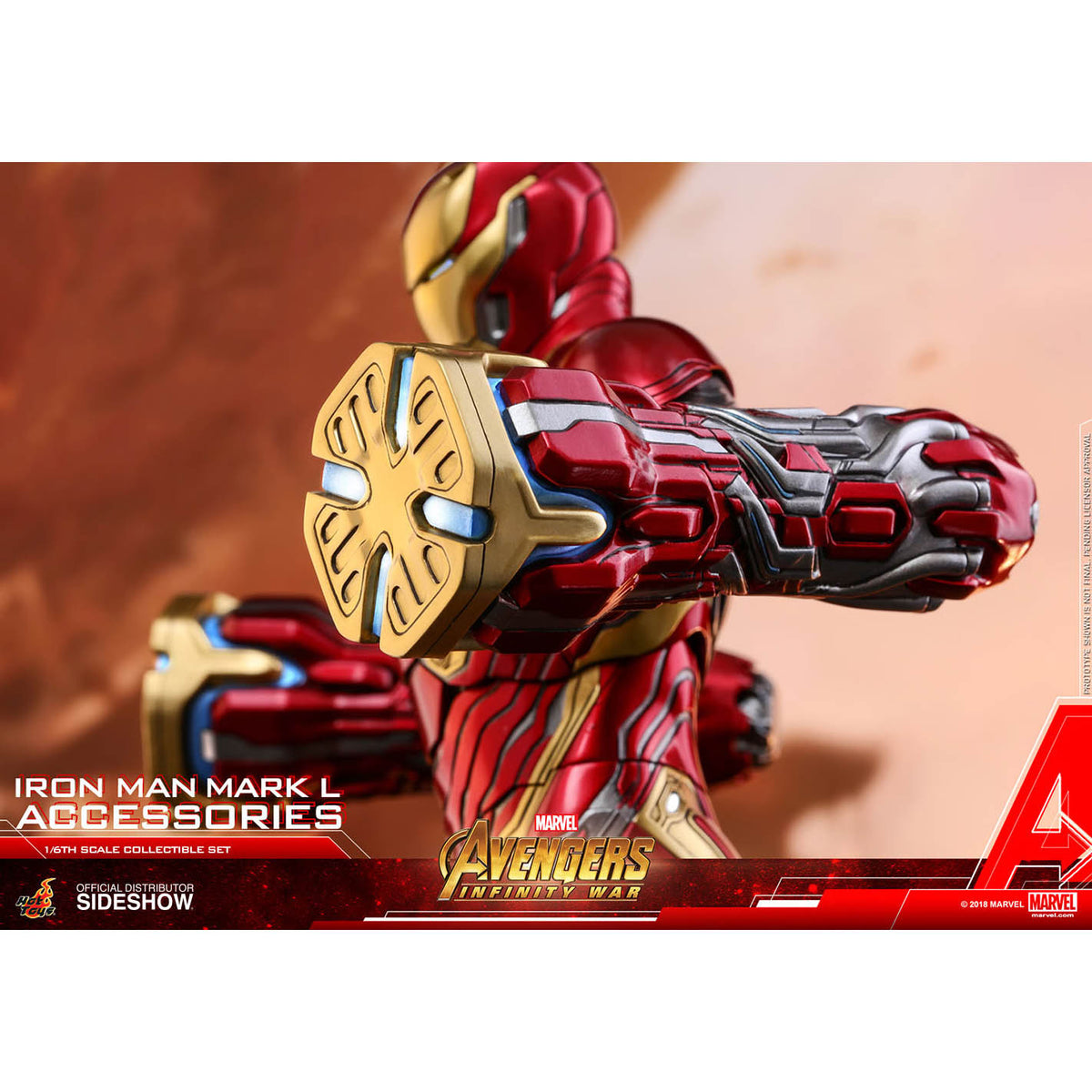 Avengers: Infinity War - Iron Man Mark L - Zubehör-Set 1:6 - Hot Toys