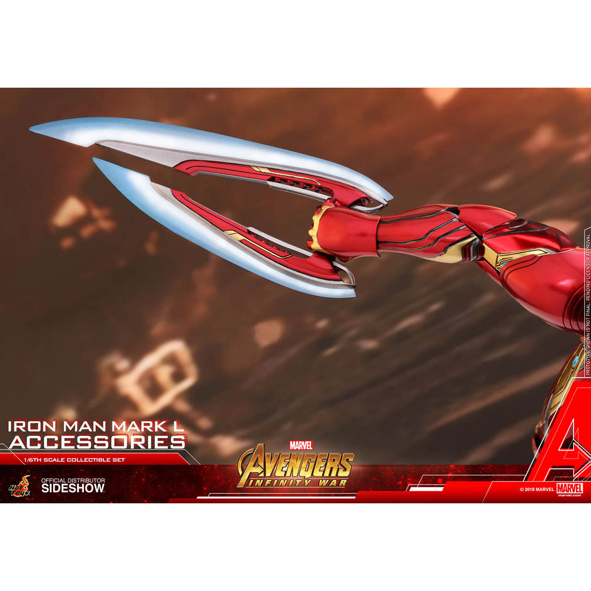 Avengers: Infinity War - Iron Man Mark L - Zubehör-Set 1:6 - Hot Toys