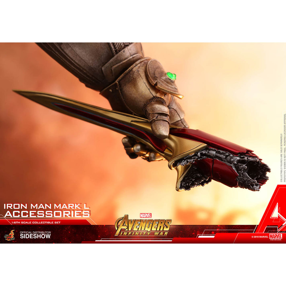 Avengers: Infinity War - Iron Man Mark L - Zubehör-Set 1:6 - Hot Toys