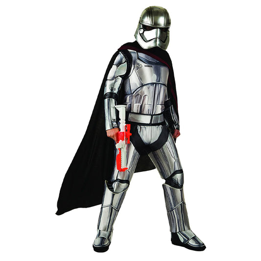 Captain Phasma Cosplay, Sturmtruppen Kapitän Kostüm, Star Wars Deluxe Overall, Größe M - XL
