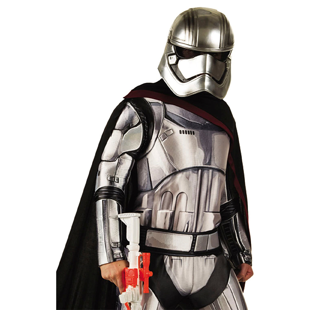 Captain Phasma Cosplay, Sturmtruppen Kapitän Kostüm, Star Wars Deluxe Overall, Größe M - XL
