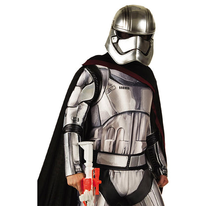 Captain Phasma Cosplay, Sturmtruppen Kapitän Kostüm, Star Wars Deluxe Overall, Größe M - XL