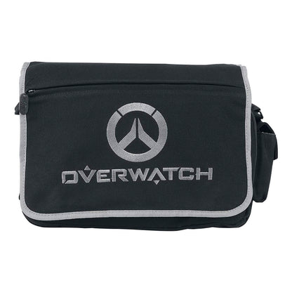 Overwatch - Messenger Bag - Laptoptasche mit Logo - Schwarz - 40x30cm - Gaya