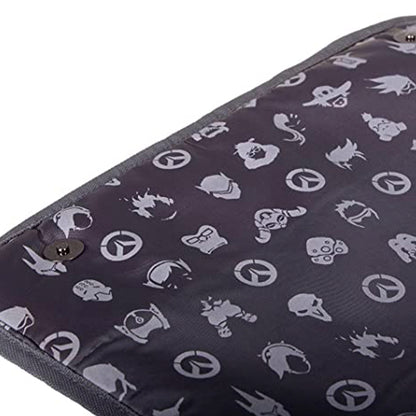 Overwatch - Messenger Bag - Laptoptasche mit Logo - Schwarz - 40x30cm - Gaya