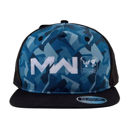 Call of Duty: Modern Warfare - Blue Camouflage Snapback Cap – Verstellbare Gaming Kappe - Gaya Entertainment