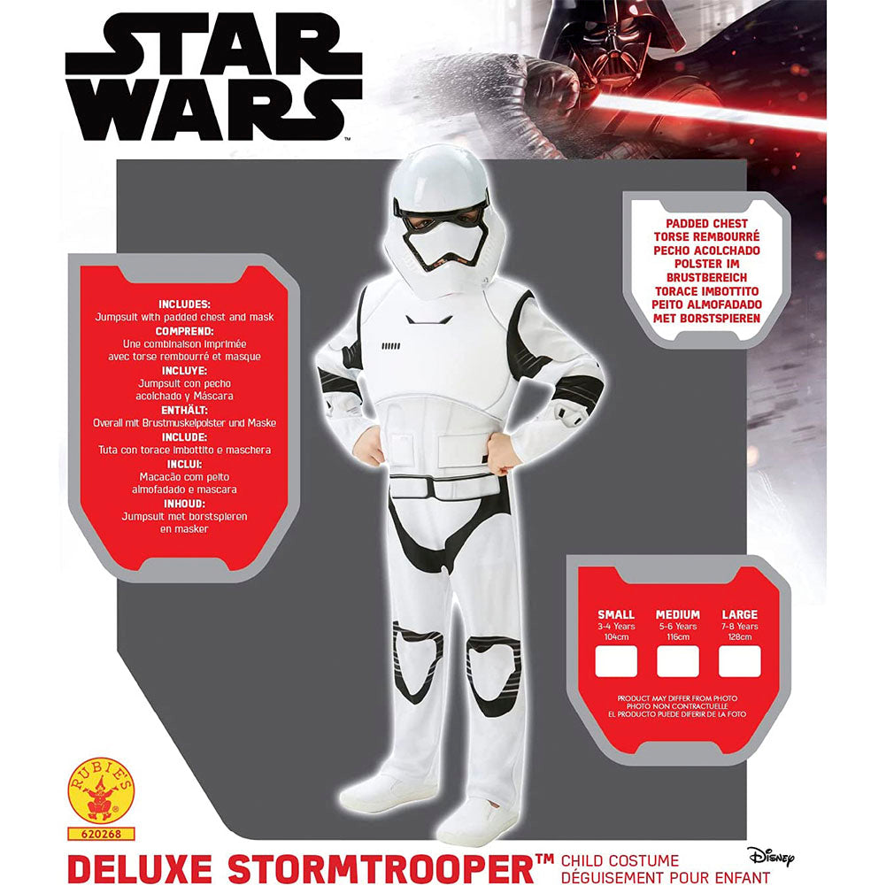 Star Wars - Stormtrooper - Deluxe Kinderkostüm - Rubies