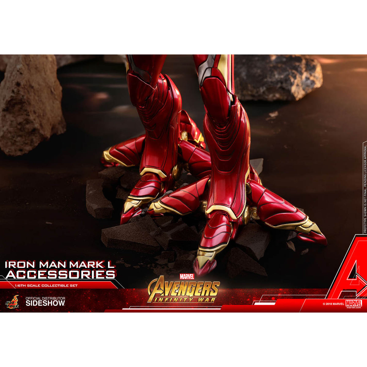 Avengers: Infinity War - Iron Man Mark L - Zubehör-Set 1:6 - Hot Toys