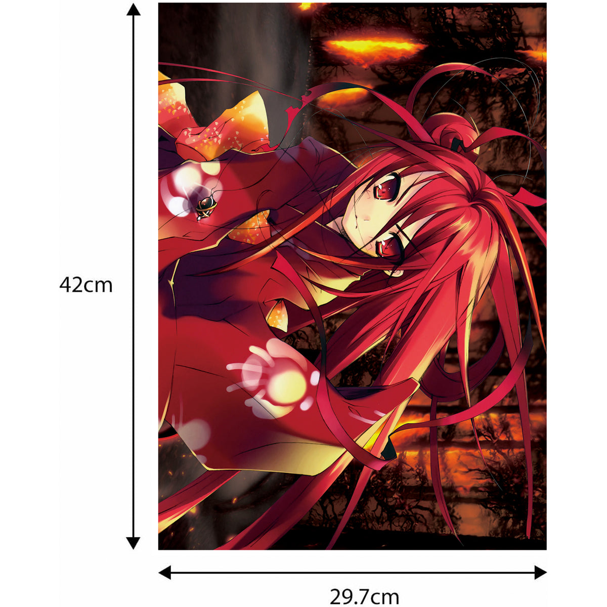 Shakugan no Shana - Shana im Kimono - Wandbild Hartschaumplatte - 30x42cm - CoolChange