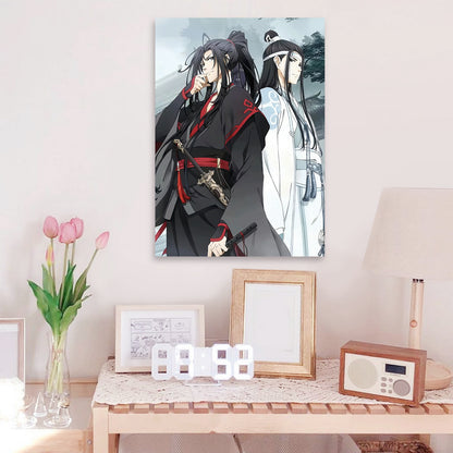 Grandmaster of Demonic Cultivation - Wei Wuxian & Lan Wangji - Wandbild Hartschaumplatte - 30x42cm - CoolChange