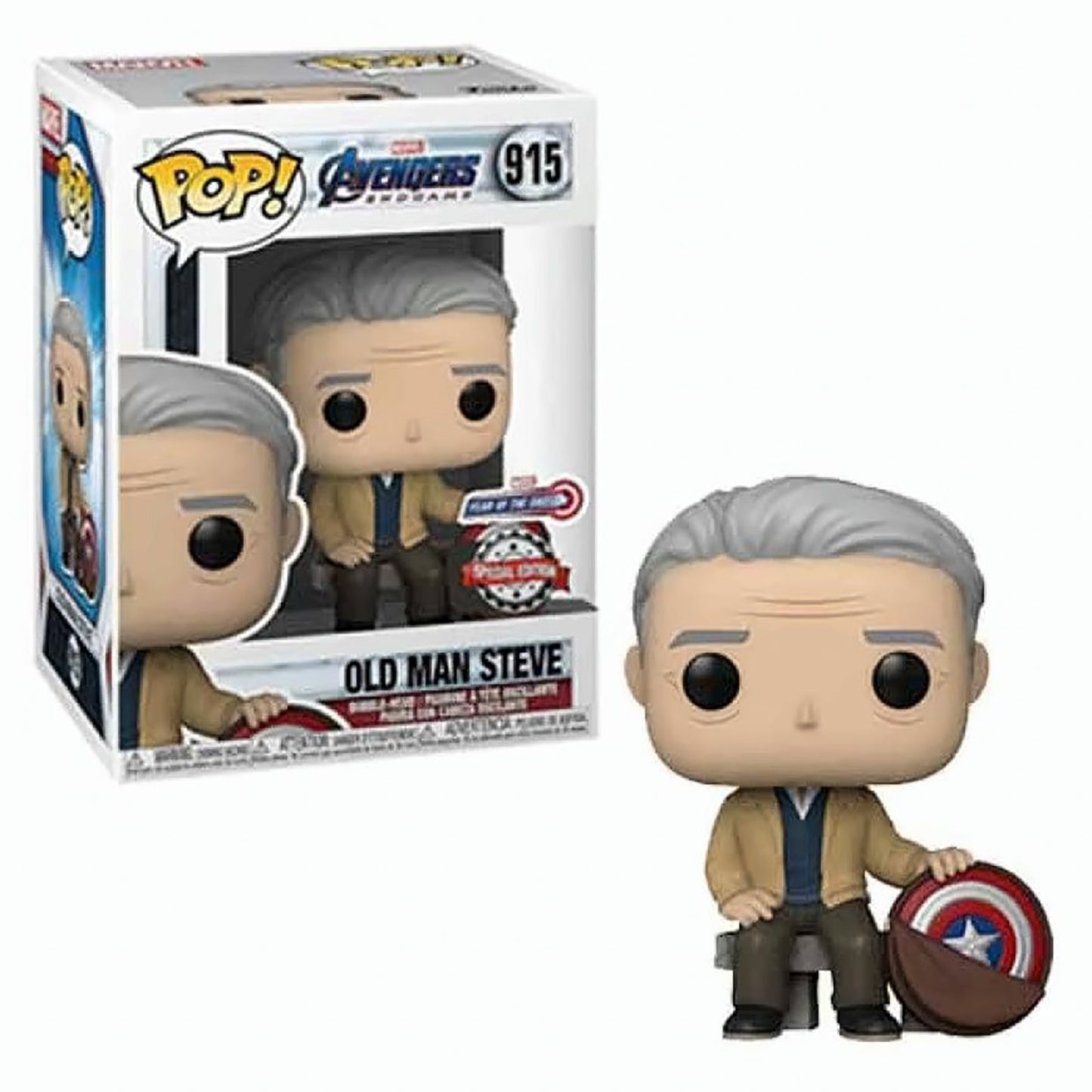 Avengers Endgame - Old Man Steve - Funko Pop! #915 - 9,5cm