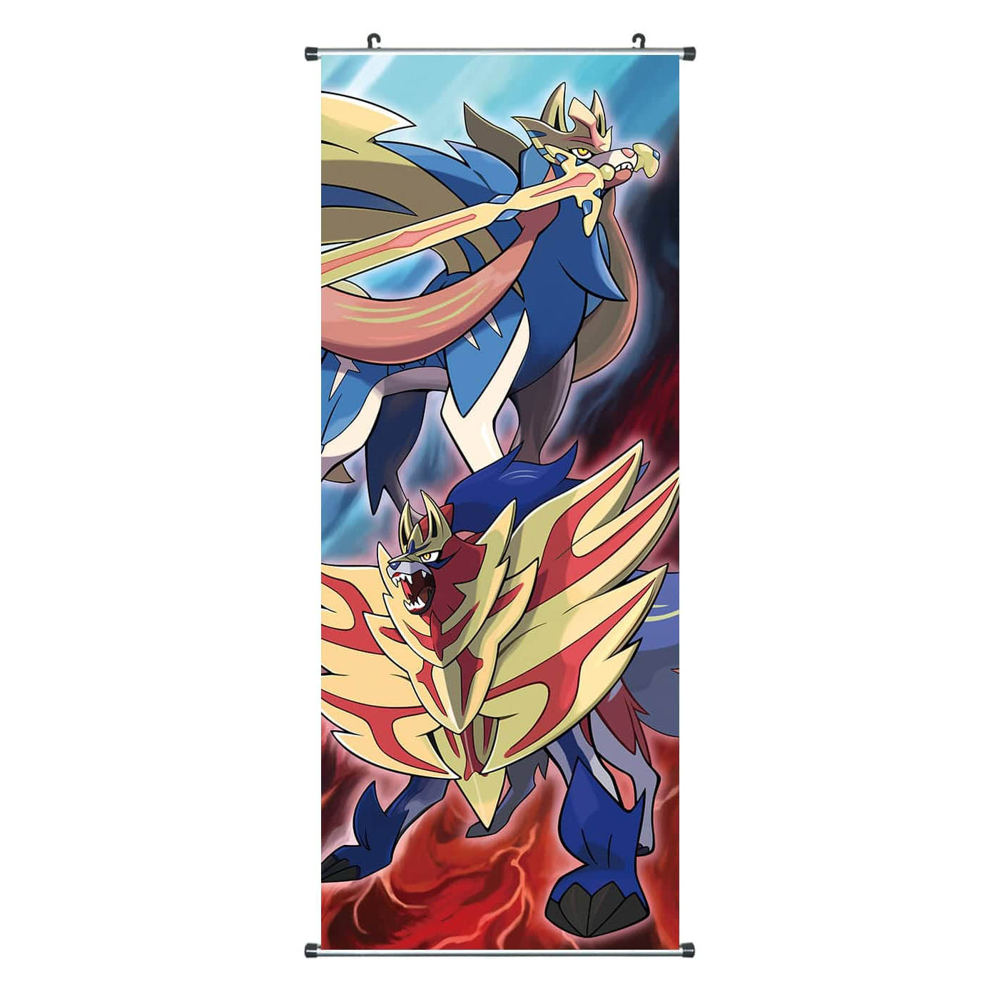 Pokémon - Rollbild aus Stoff - 100x40cm