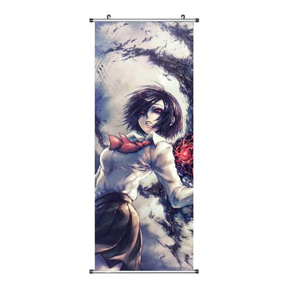 Tokyo Ghoul - Rollbild aus Stoff - 100x40cm