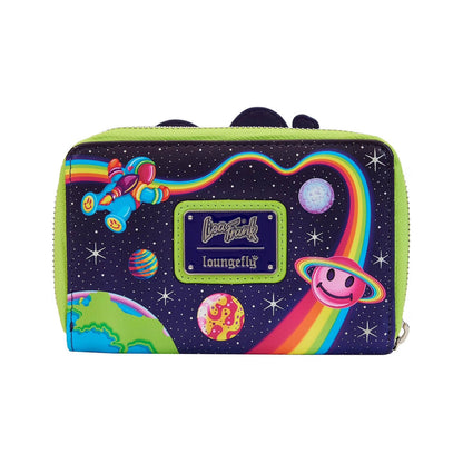 Lisa Frank - Cosmic Alien Ride - Zip Around Wallet Geldbörse - 15,2x10,2cm - Loungefly