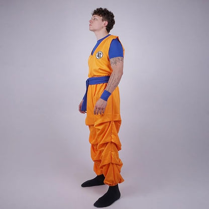 Son Goku Kostüm beim Herr der Schildkröten, Größen: S - XL