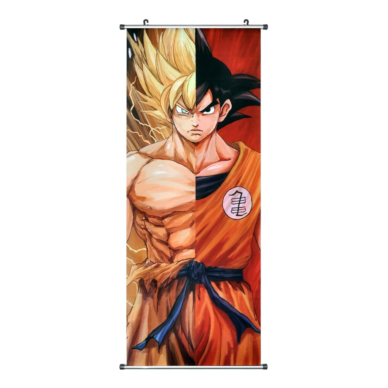 Dragon Ball - Stoff Rollbild - 100x40cm