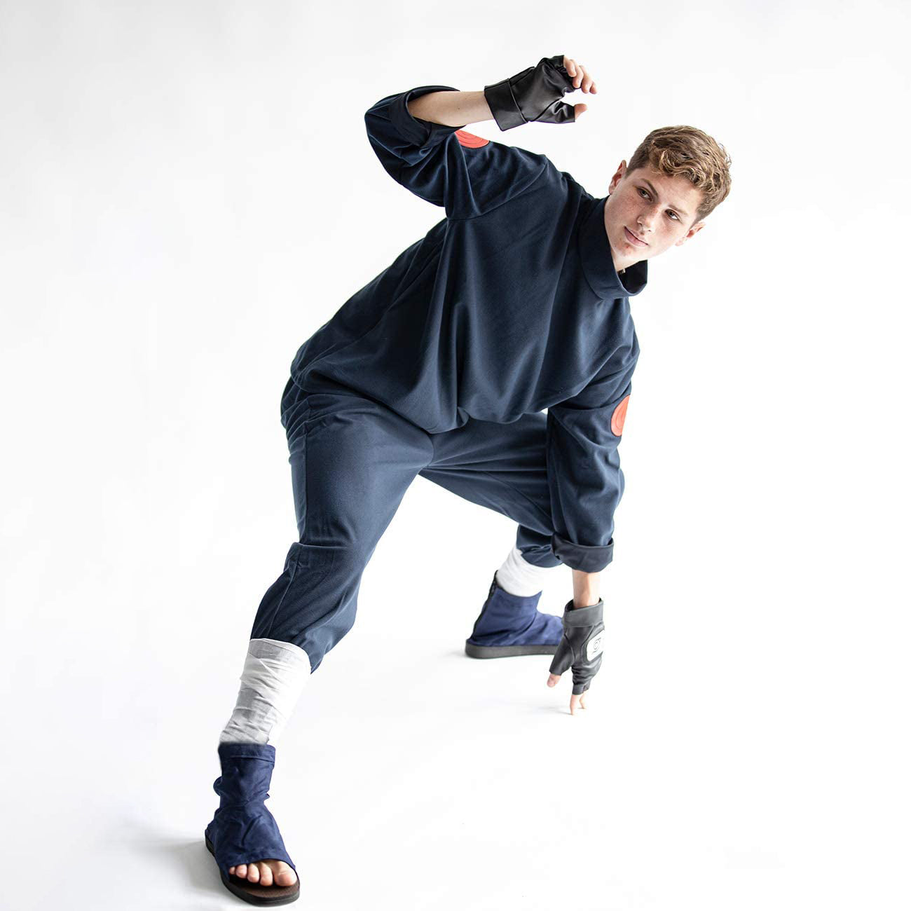 Jonin Ninja Uniform für Cosplay Kostüm von Kakashi Hatake, Größen: S - XXL