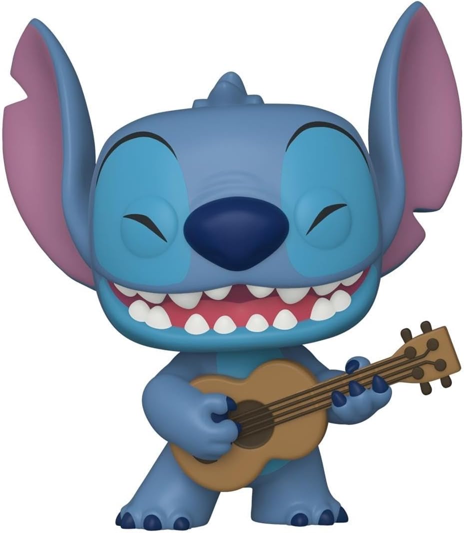 Lilo & Stitch - Stitch mit Ukulele - Funko Pop! #1044 - 9,5cm