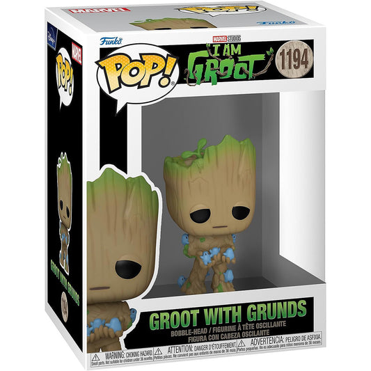 Funko Pop! Groot 1194 - Guardians of the Galaxy: mit Grunds