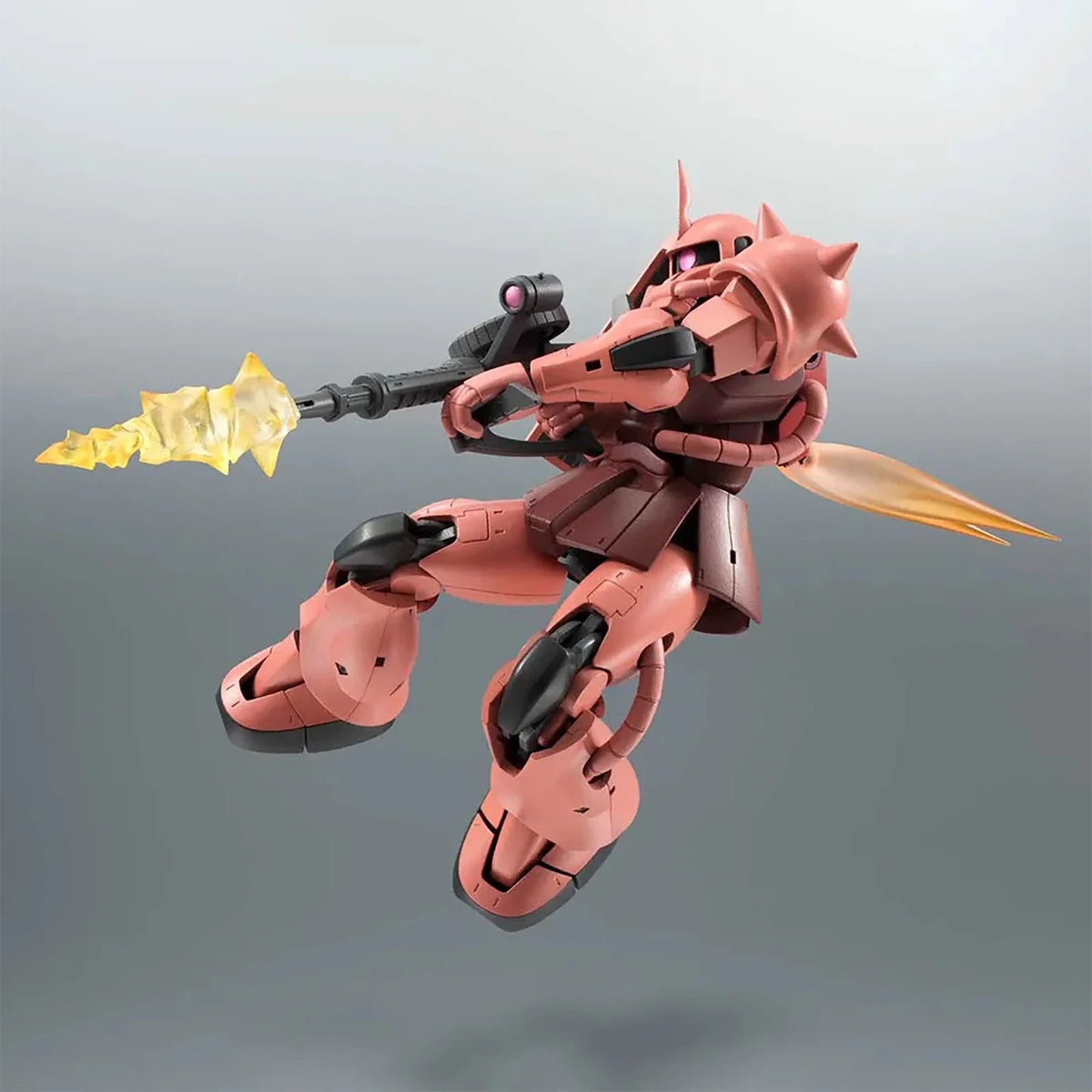 BANDAI MS-06S Zaku II Char’s Custom Model Version A.N.I.M.E, Mobile Suit Gundam Sammelfigur, 13 cm