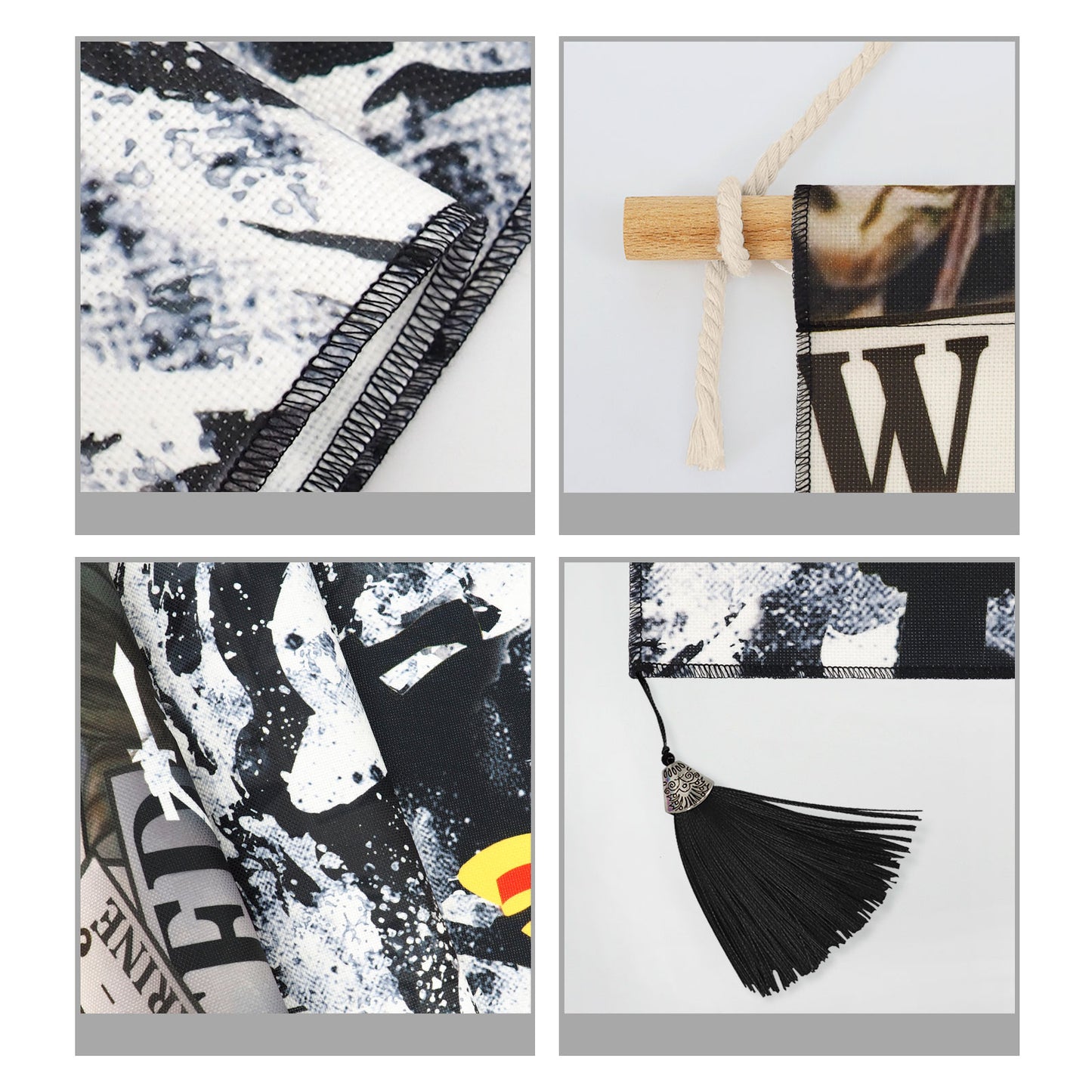 Großes One Piece Rollbild, Mugiwara Kakemono, Strohhut Piraten Wandposter, Strawhat Pirates,130x33cm, verschiedene Charaktere