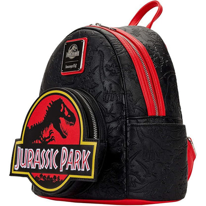 Loungefly JPBK0004 UNIVERSAL JURASSIC PARK LOGO MINI BACKPACK