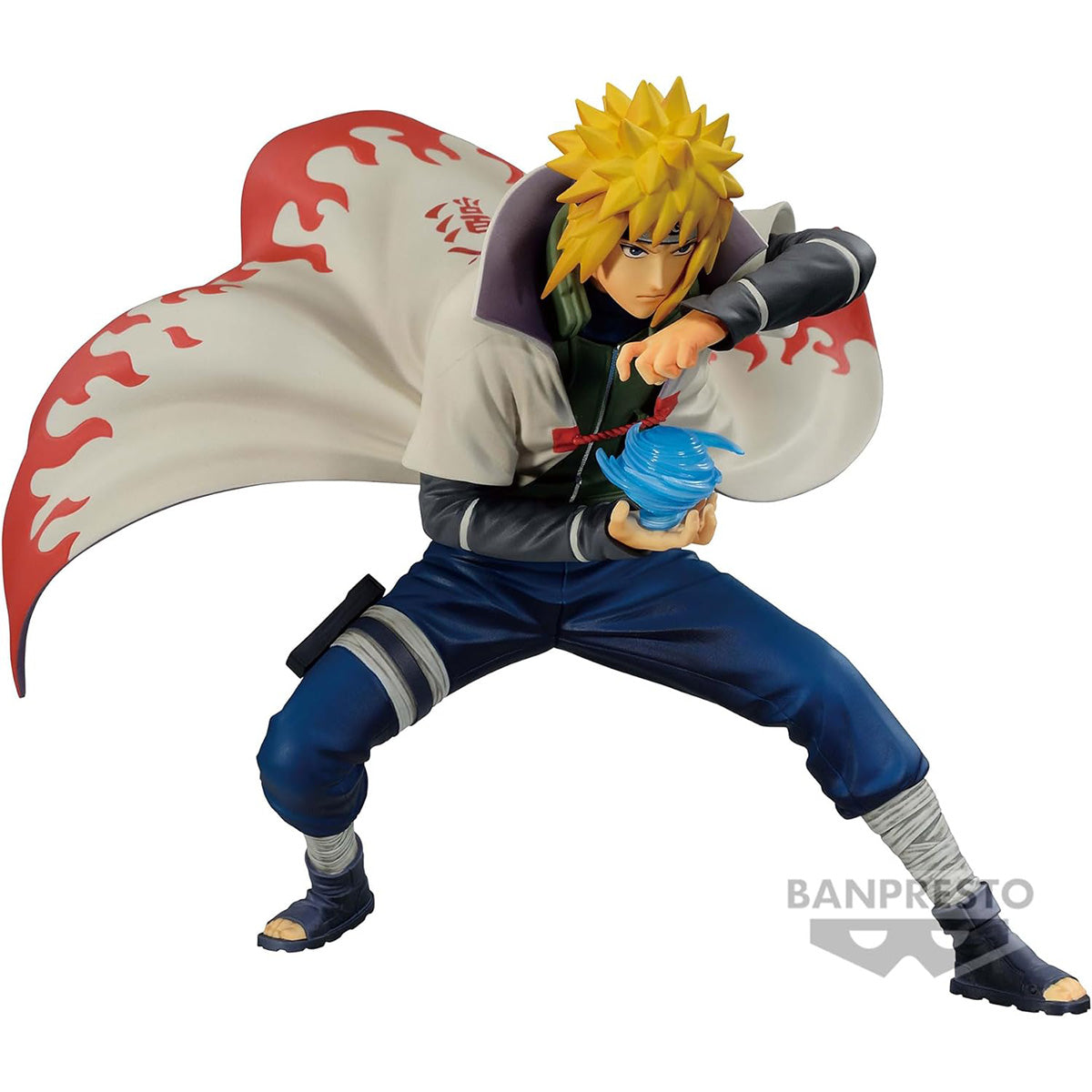 BANDAI 20th Anniversary Namikaze Minato mit Rasengan und wehendem Umhang, Naruto ShippudenBanpresto Colosseum, 12,5 cm