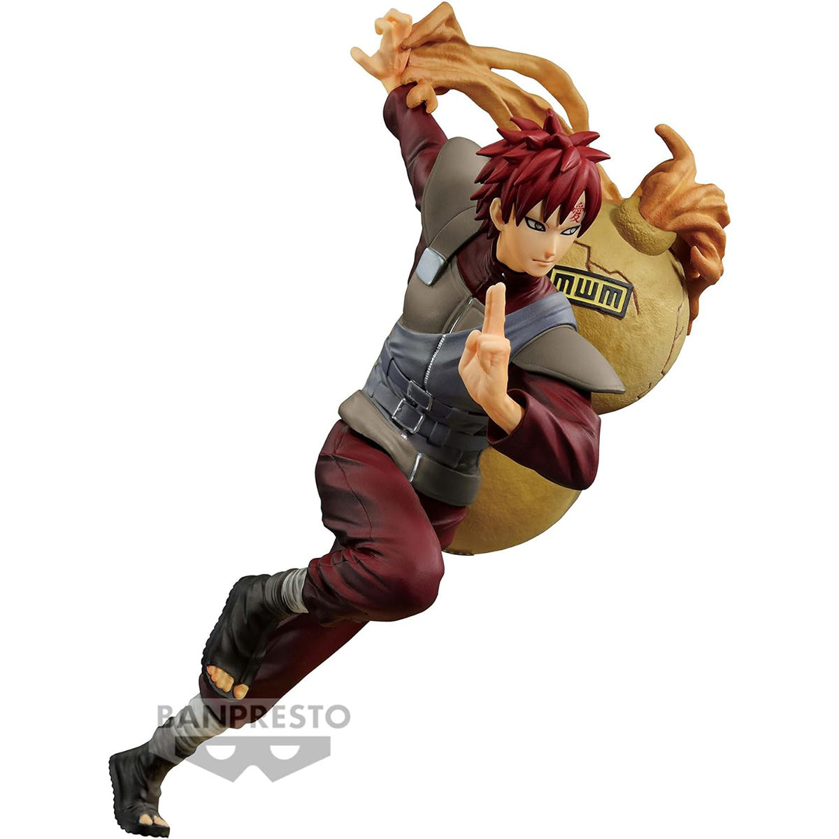 BANDAI Banpresto Figur, Naruto Shippuden Gaara, Kazekage, Colosseum, Sandkürbis, Angriffspose