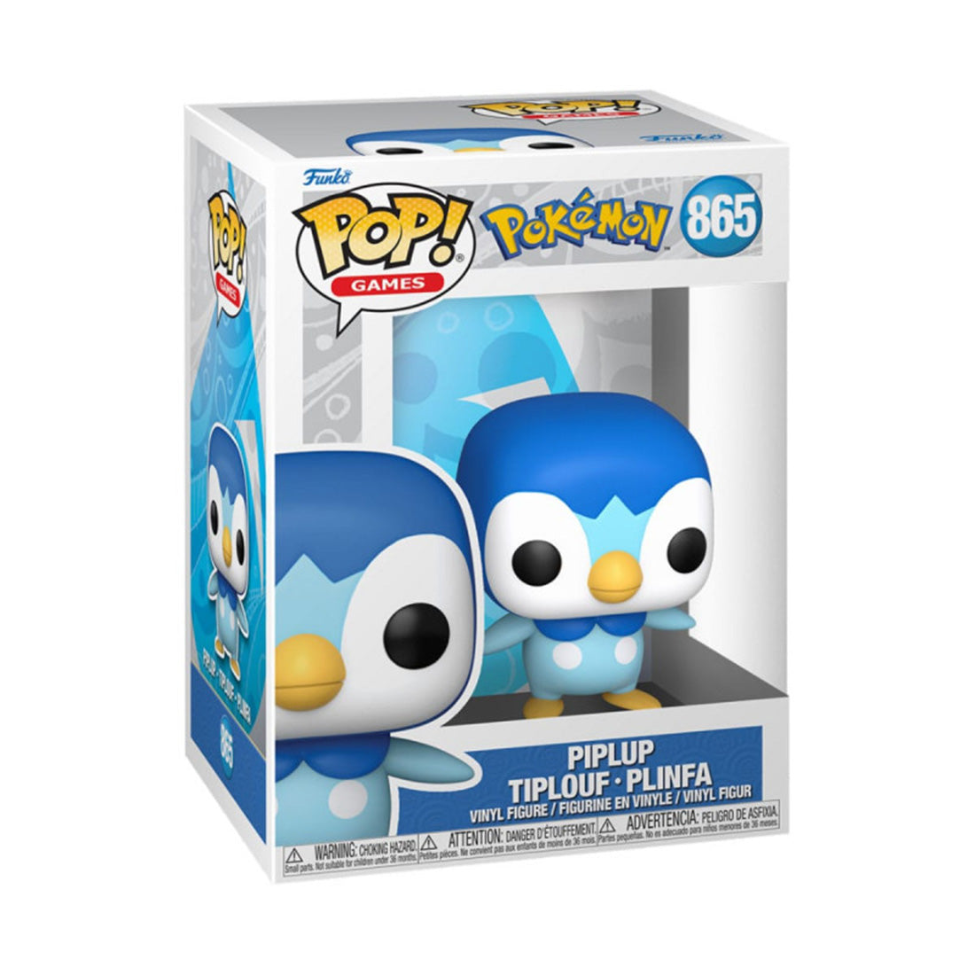 Funko 74213 POP Games: Pokemon - Piplup