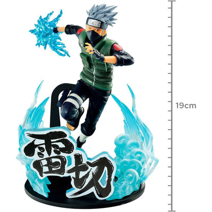 BANDAI Kakashi Hatake mit Chidori, Naruto Shippuden Sammelfigur, 19 cm
