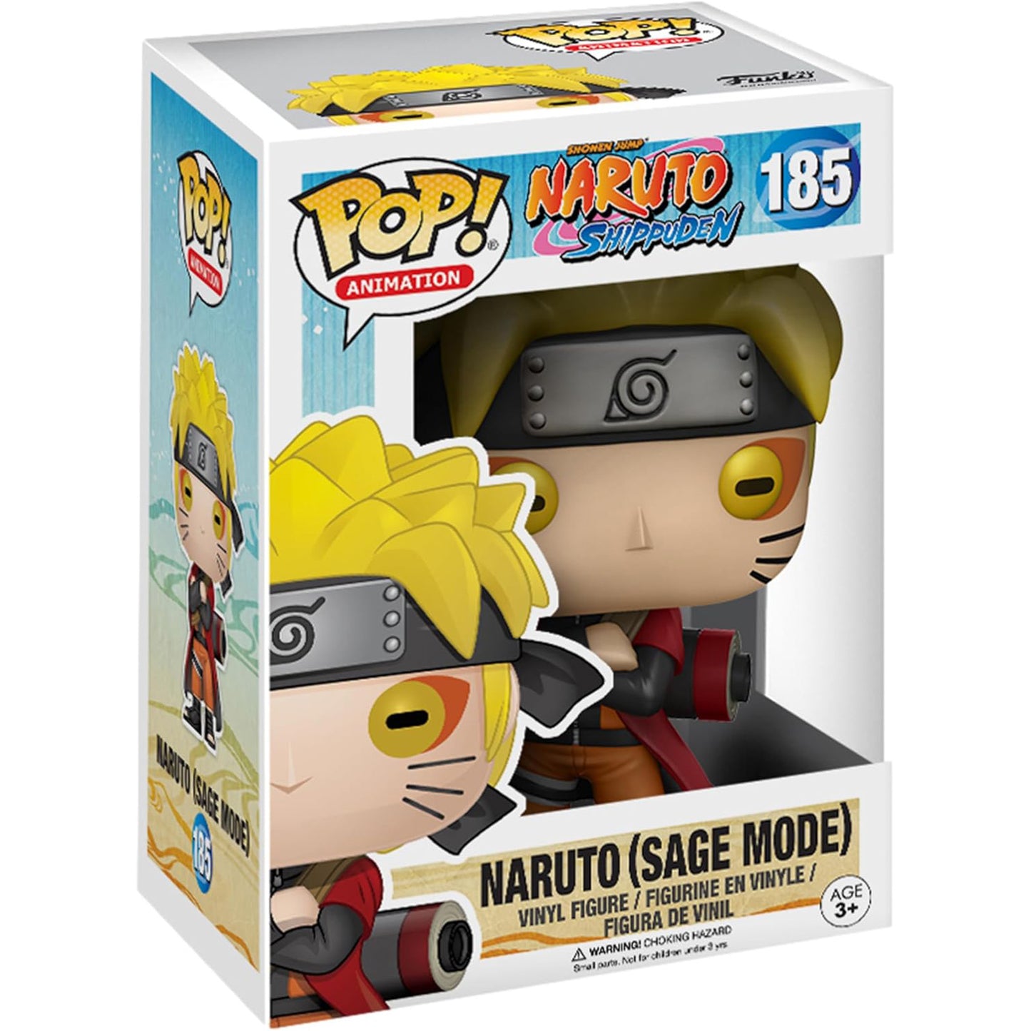 Funko POP! Animation Naruto im Modus der Weisen  Sage Mode, Naruto Shippuden Sammelfigur, 185, 9,5 cm