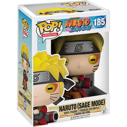 Funko POP! Animation Naruto im Modus der Weisen  Sage Mode, Naruto Shippuden Sammelfigur, 185, 9,5 cm