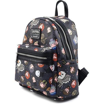 Loungefly HPBK0028 HP CHIBI CHAR AOP MINI BACKPACK
