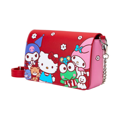 Loungefly SANTB1733FNU Sanrio Hello Kitty & Friends Umhängetasche