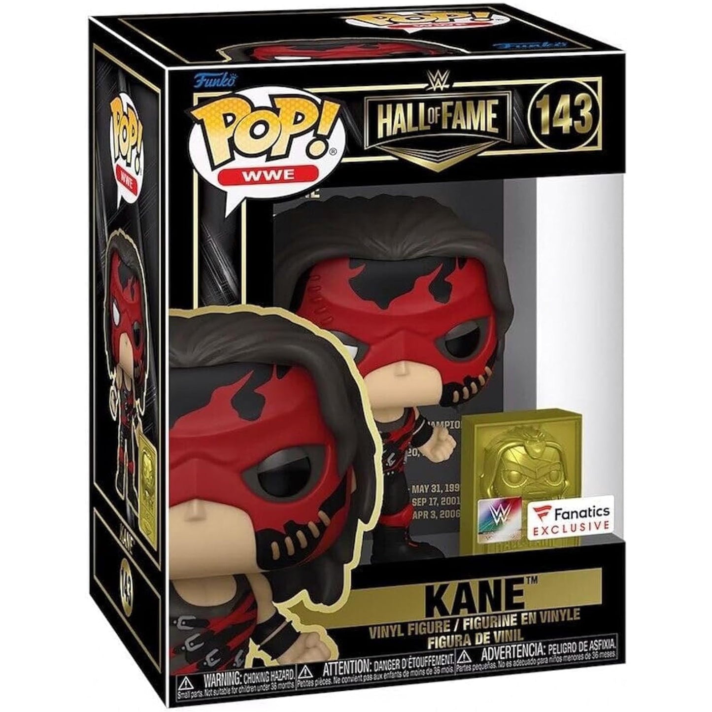 WWE - Kane Hall of Fame - Funko Pop! #143 - 9,5cm