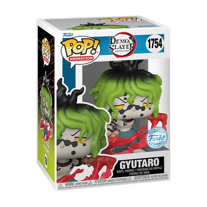 Funko POP! Gyutaro mit Blutklingen, Demon Slayer  Kimetsu no Yaiba Sammelfigur, 1754, 9,5 cm